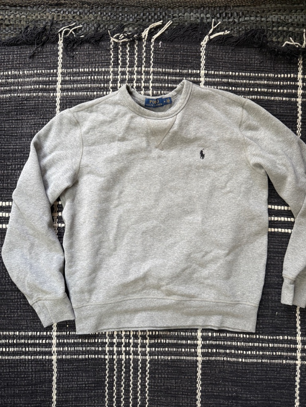 Polo by Ralph Lauren Light Gray Crewneck Sweatshirt
